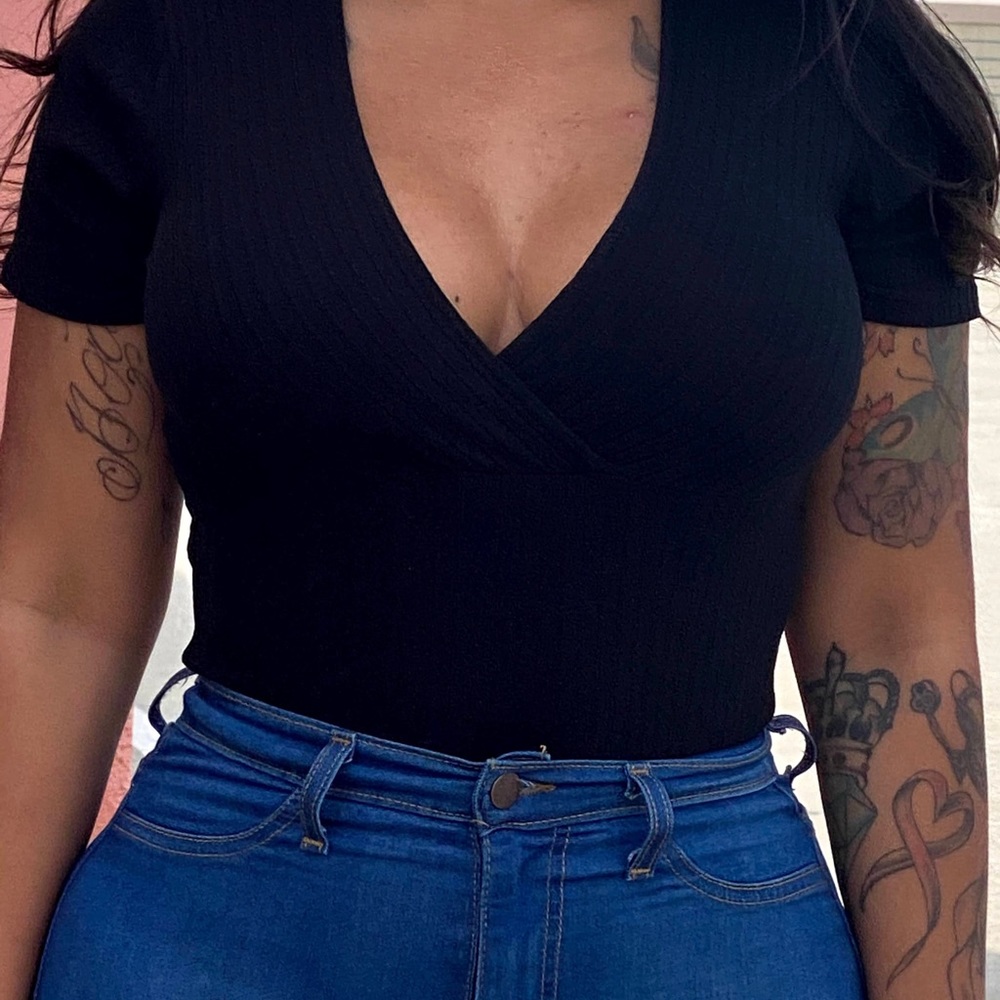 Black bodysuit